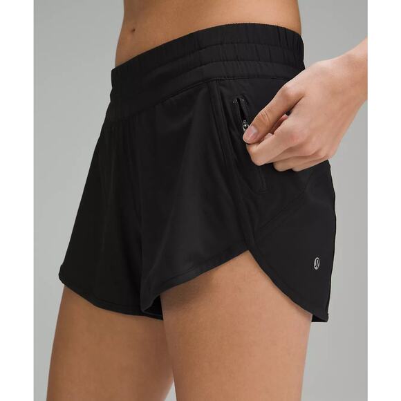 Lululemon Tracker Short V 4" Black - 6 - Picture 5 of 5